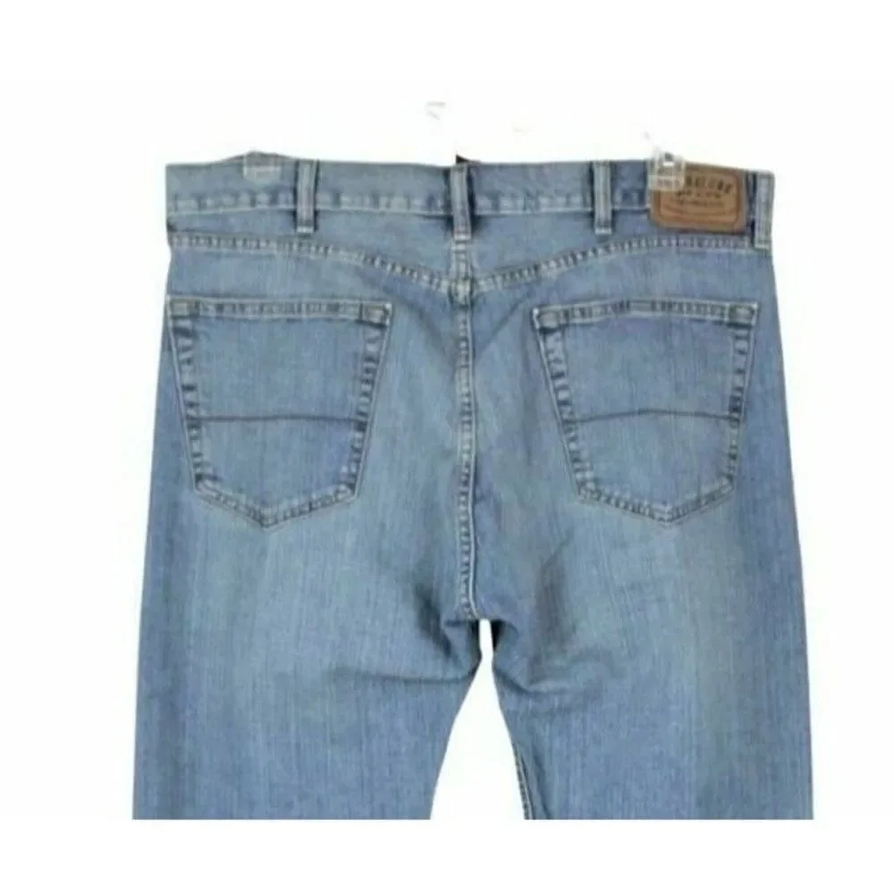 Levi's Jeans Strauss Signature Regular Fit Blue Med Wash Zip Closure Men's 38X29